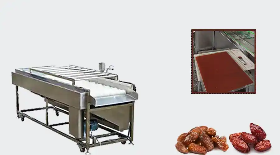 کارخانه لواشک خرما دستگاه شستشوی خرما