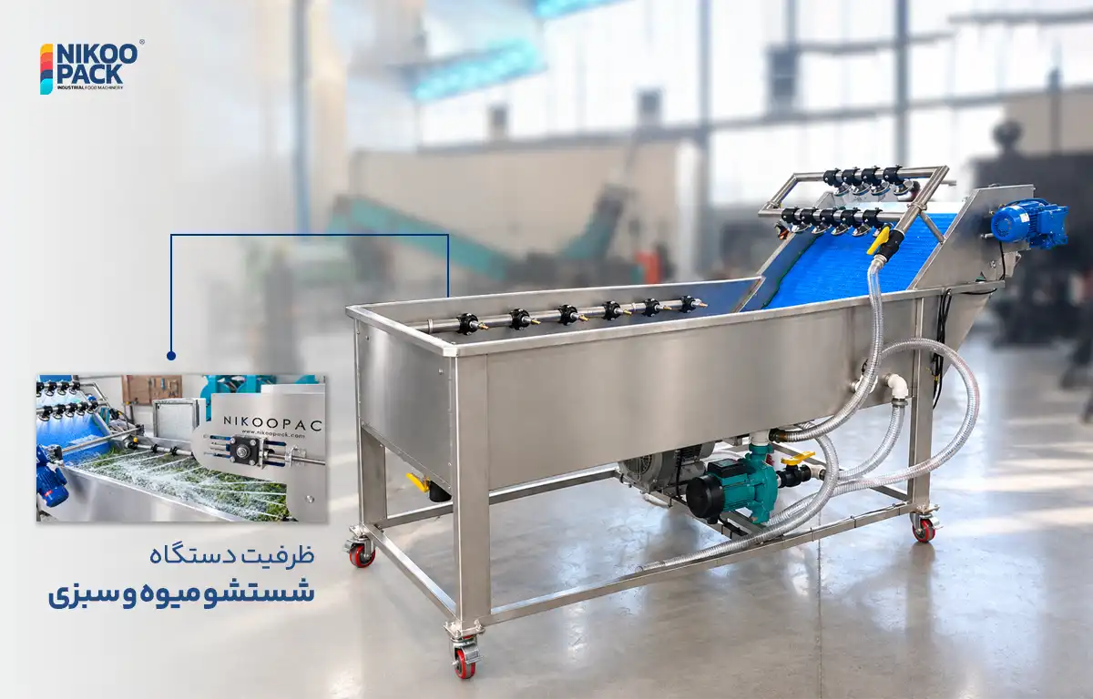 دستگاه شستشوی سبزی