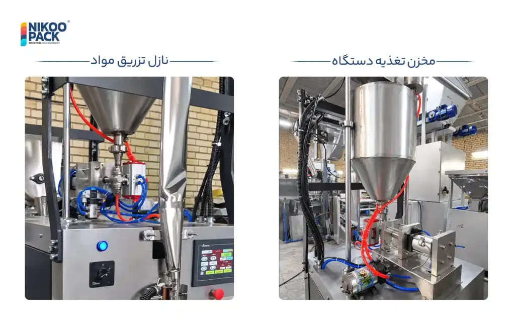 خط بسته بندی سس تک نفره